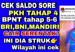 Cek Pkh Tahap 4 Sore Ini